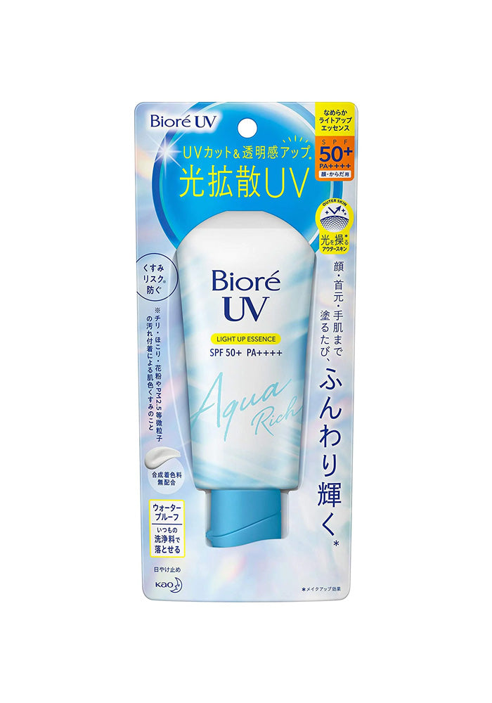 KAO Biore Aqua Rich Light Up Essence UV Sunscreen