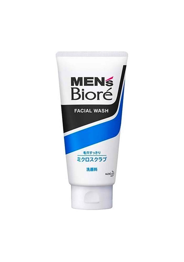 KAO Biore Men's Micro Scrub Face Wash 130g