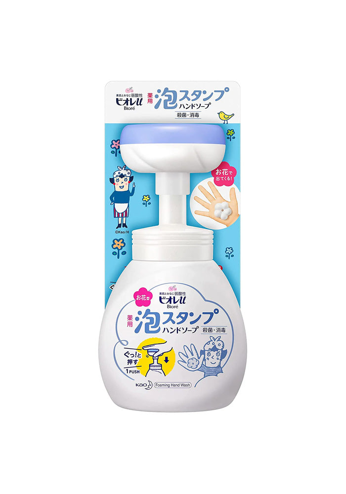KAO - Biore U flower anti-bac hand wash foam 250ml