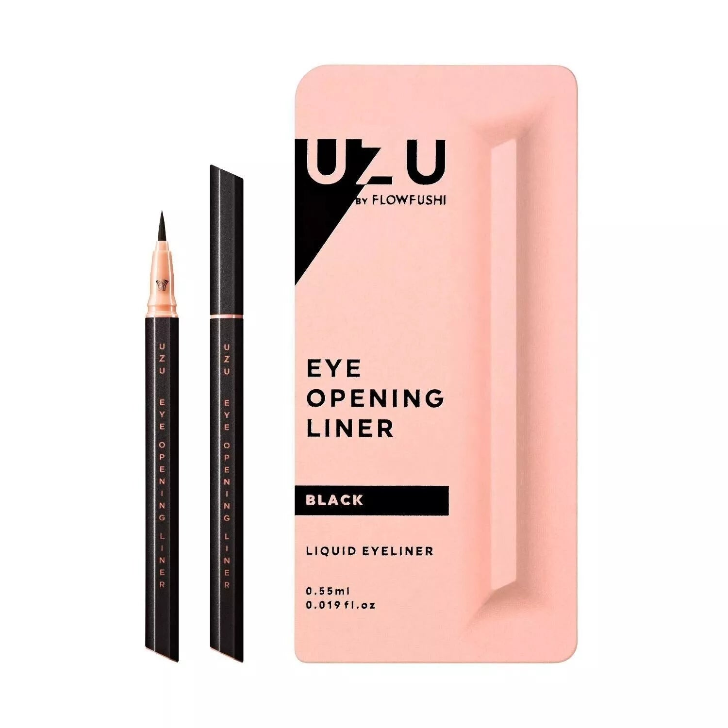 UZU By FLOWFUSHI Eye Opening Liquid Eyeliner #Black