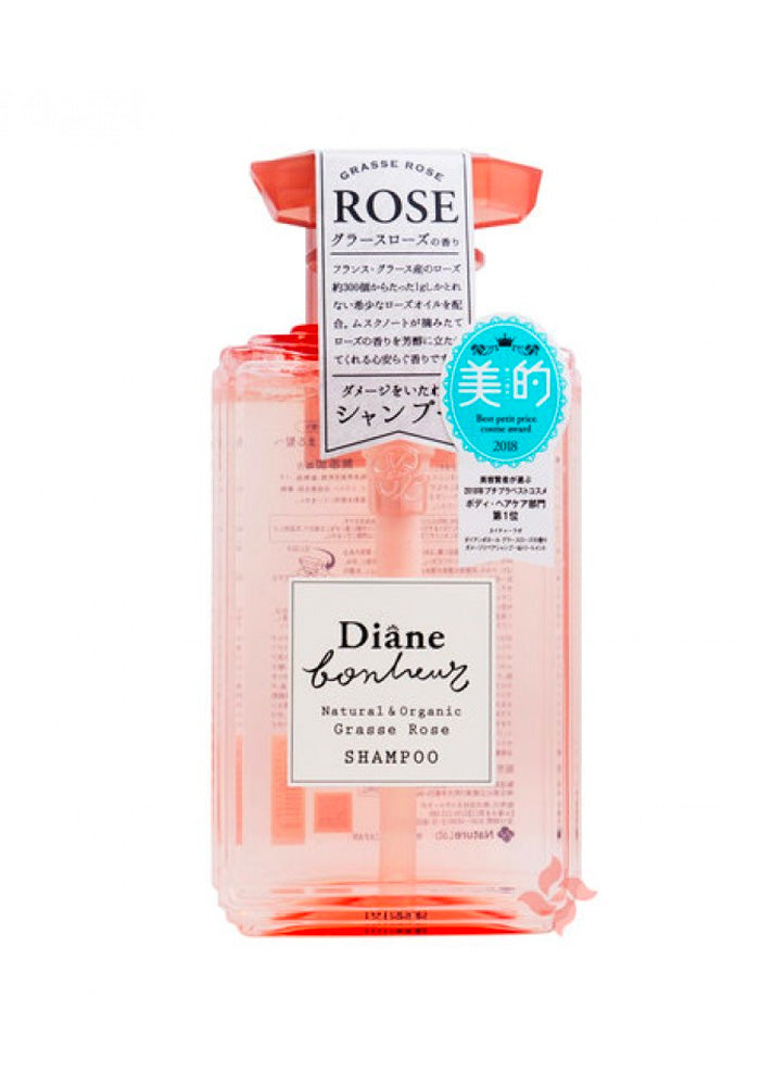 MOIST DIANE Bonheur Grasse Rose Shampoo for Unisex