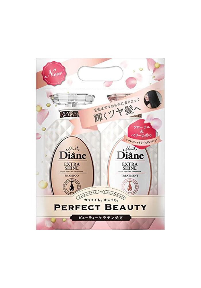MOIST DIANE Perfect Beauty Extra Shine Shampoo & Conditioner Set