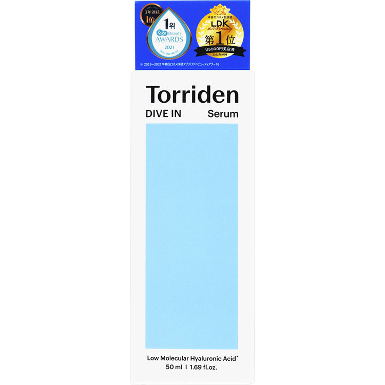 [JAPAN Version]Torriden Dive-In Low Molecule Hyaluronic Acid Serum 50ml