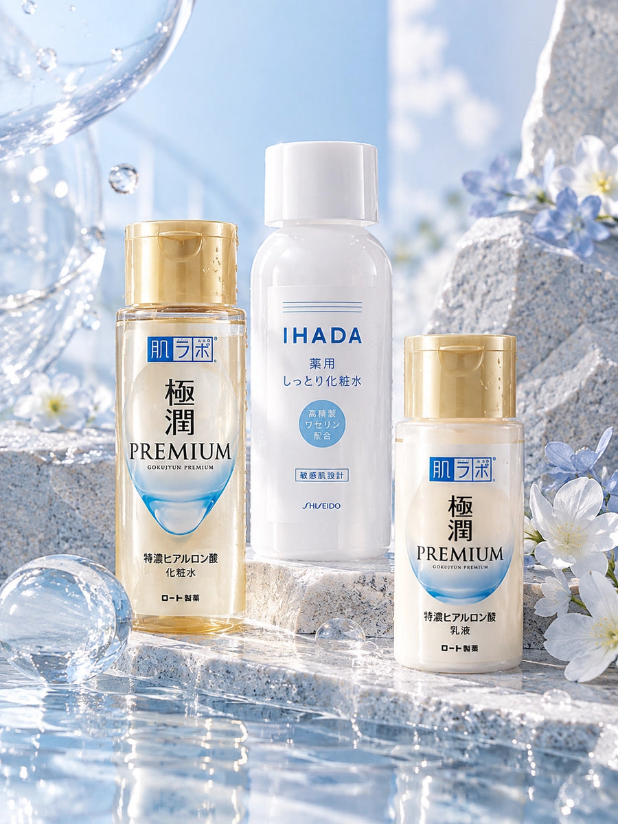 Skincare for dry and dehydrated skin