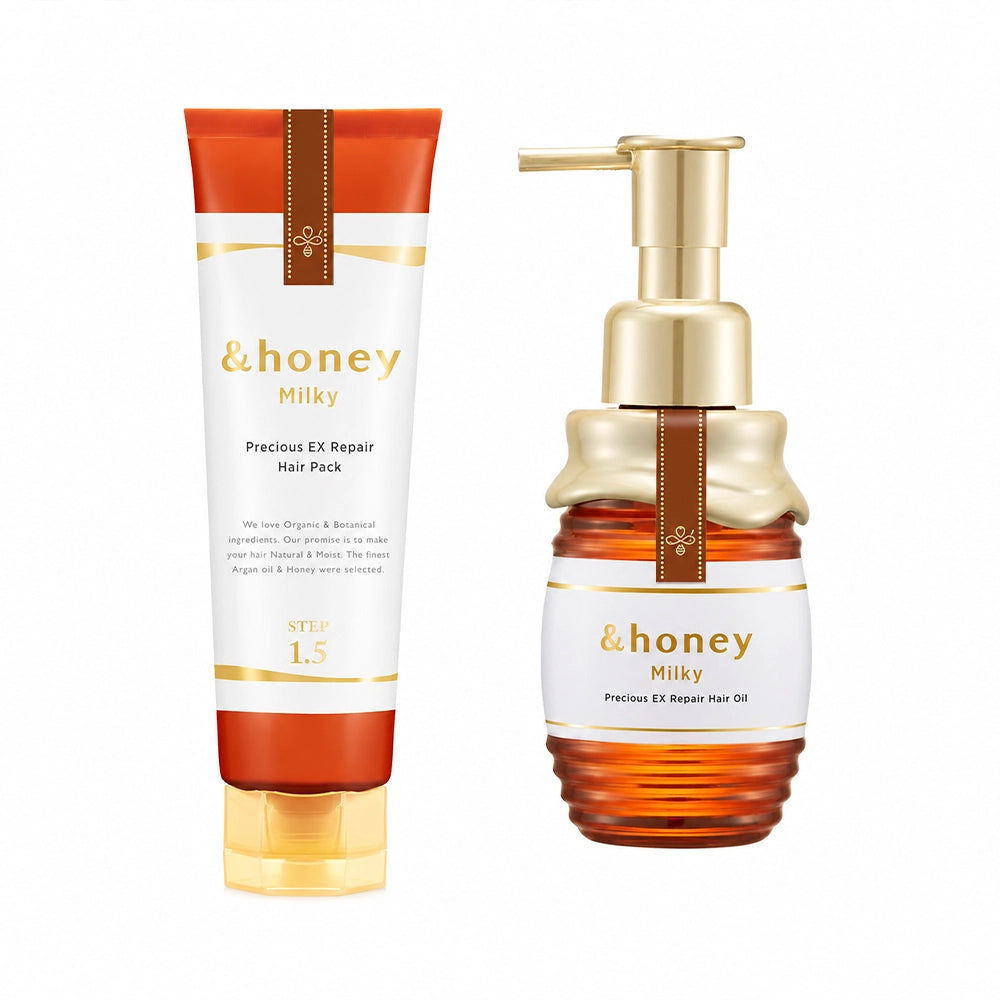 &HONEY Repair Hair Care Set - Hair Oil & Repair Pack
