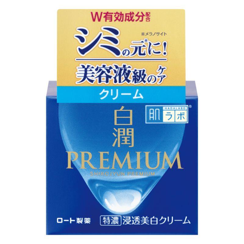 ROHTO Mentholatum Hada Labo Shirojun Premium Medicated Penetrating Whitening Cream 50g