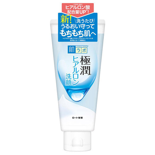 ROHTO Mentholatum Hada Labo Gokujun Hyaluronic Facial Cleansing Foam 100g