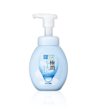 ROHTO Hadalabo Gokujun Hyaluronic Foam Face Wash 160ml