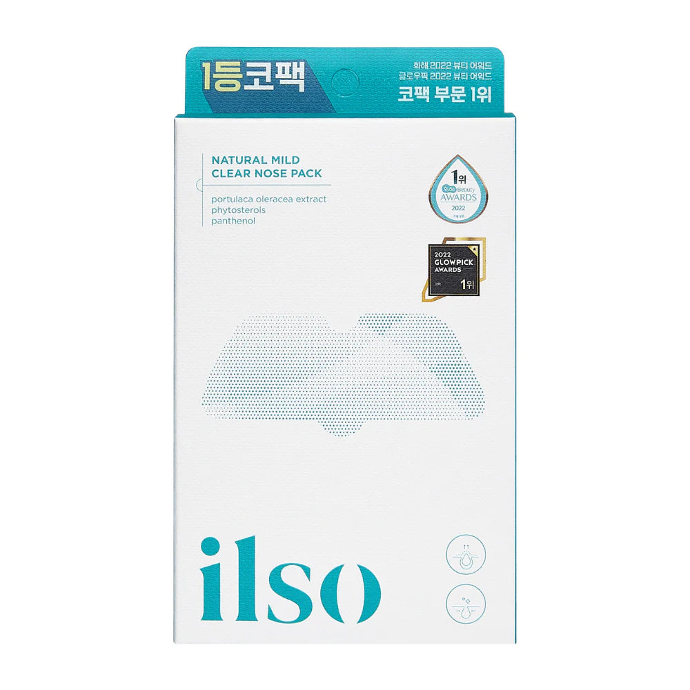 ILSO Natural Mild Clear Nose Patch Box 5pcs