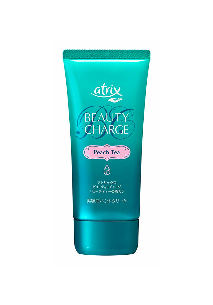 KAO Atrix Beauty Charge Essence Hand Cream Peach Tea Fragrance 80G