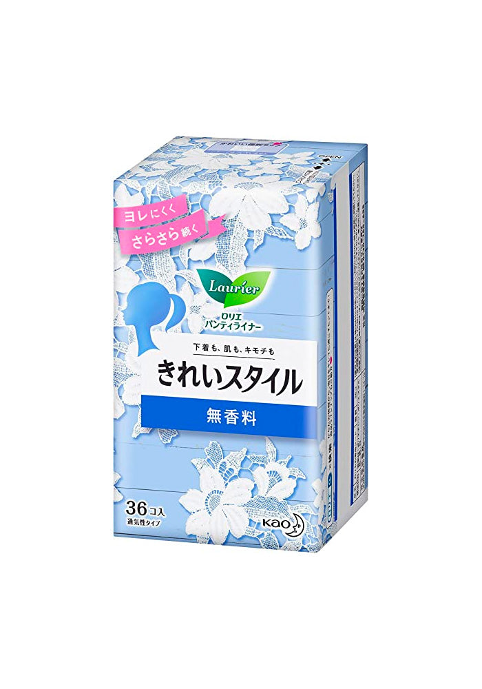 KAO Laurier Kirei Unscented Panty Liners 36pcs