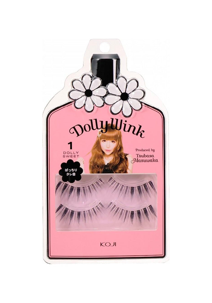 KOJI HONPO Dolly Wink False Eyelashes, #01 Dolly Sweet