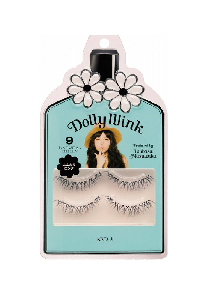 KOJI HONPO Dolly Wink False Eyelashes, #09 Natural Dolly