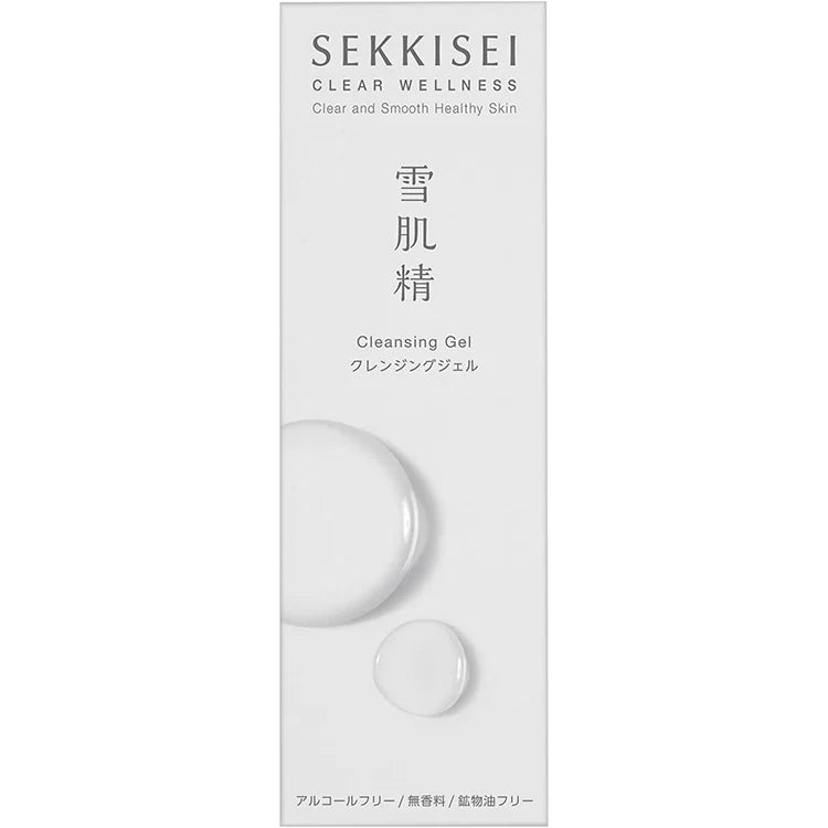 KOSE Sekkisei Clear Wellness Cleansing Gel 140ml