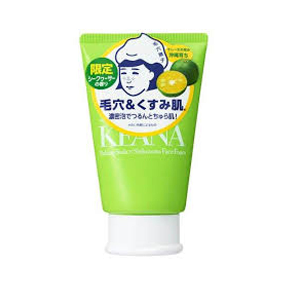 Keana Nadeshiko Okinawa Shikuwasa Baking Soda Foam Facial Wash Cleanser 100g