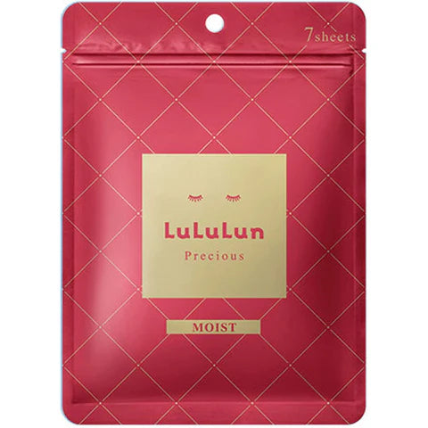 LuLuLun Precious Moist Face Mask 7sheets (Red)