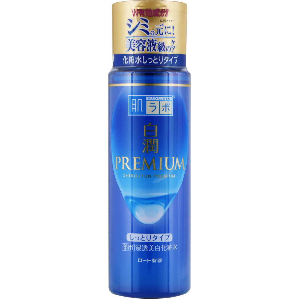 (New) ROHTO Mentholatum Hada Labo Shirojun Premium Medicated Penetration Whitening Lotion 170ml