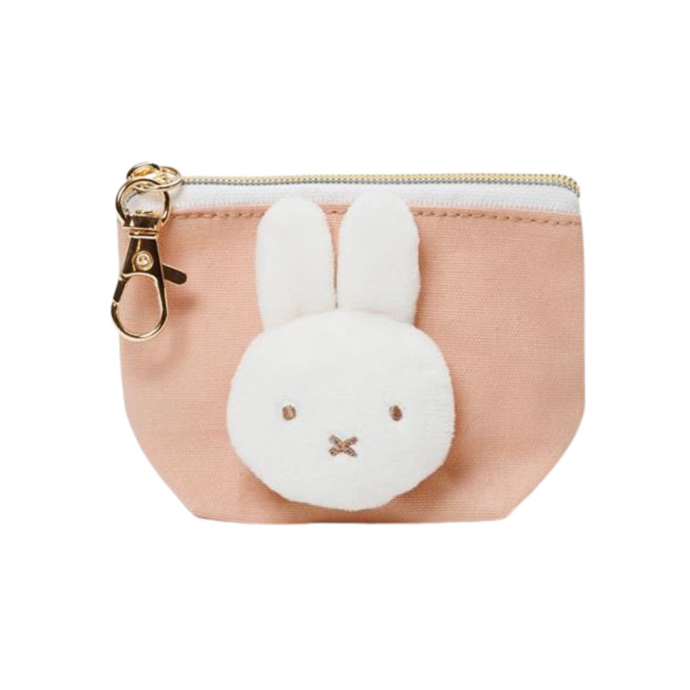 Miffy Bruna Flower & Mascot Micro Trapezoidal Pouch-Miffy