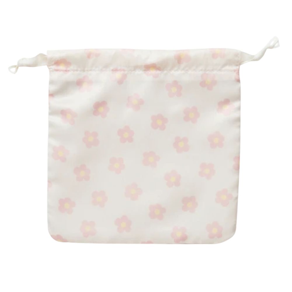Miffy Bruna Flower & Mascot Wappen Drawstring - Pink