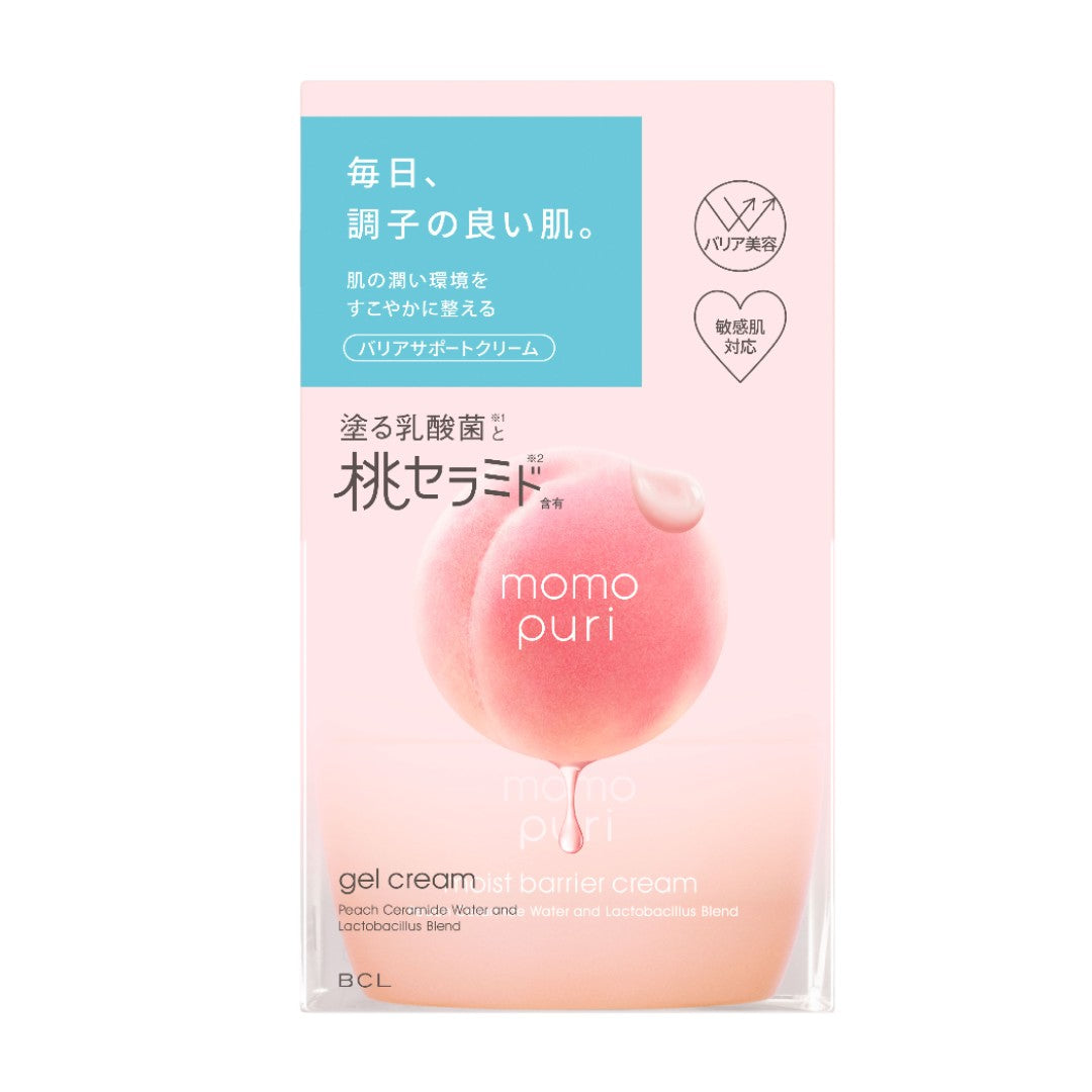 BCL Momopuri Moist Barrier Cream 80g