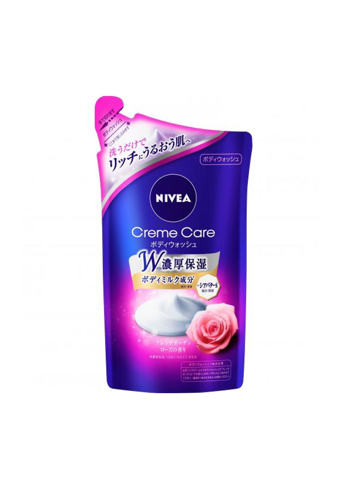 KAO NIVEA Creme Care Body Wash Refill Pack-French Rose