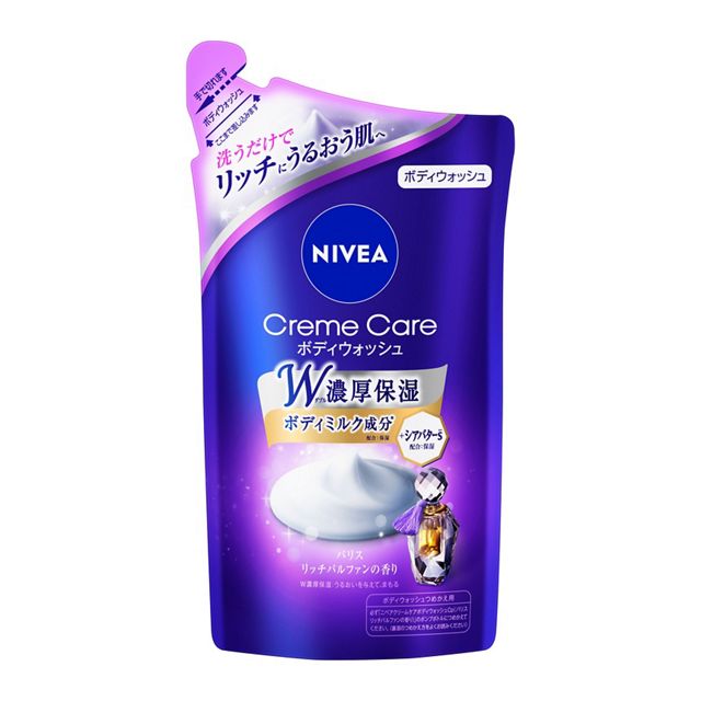 KAO Nivea Cream Care Body Wash Rich Parfum Scent Refill 360ml