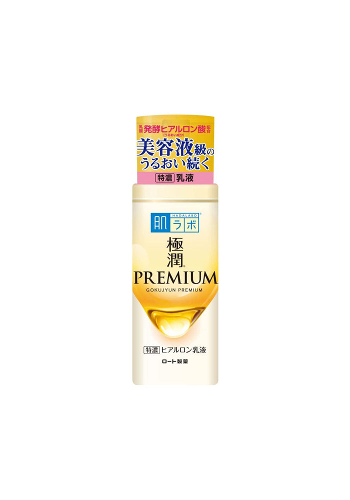 ROHTO Hadalabo Gokujyun Premium Hyaluronic Milk Lotion 140ml