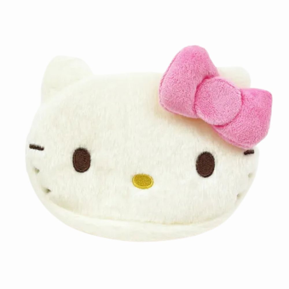 SANRIO Hello Kitty (1970s Series) Face Pouch Pink