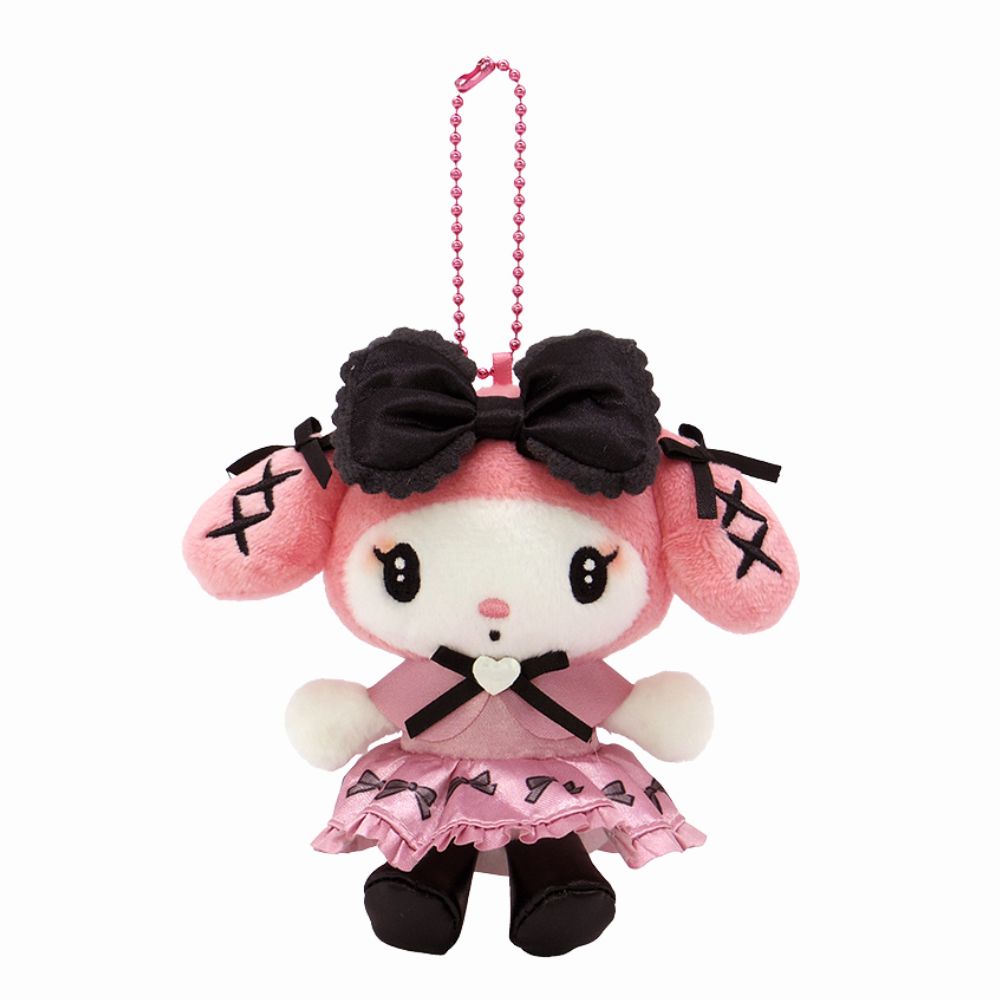 SANRIO Mascot Holder - My Melody : 50th Anniversary Midnight Melokuro