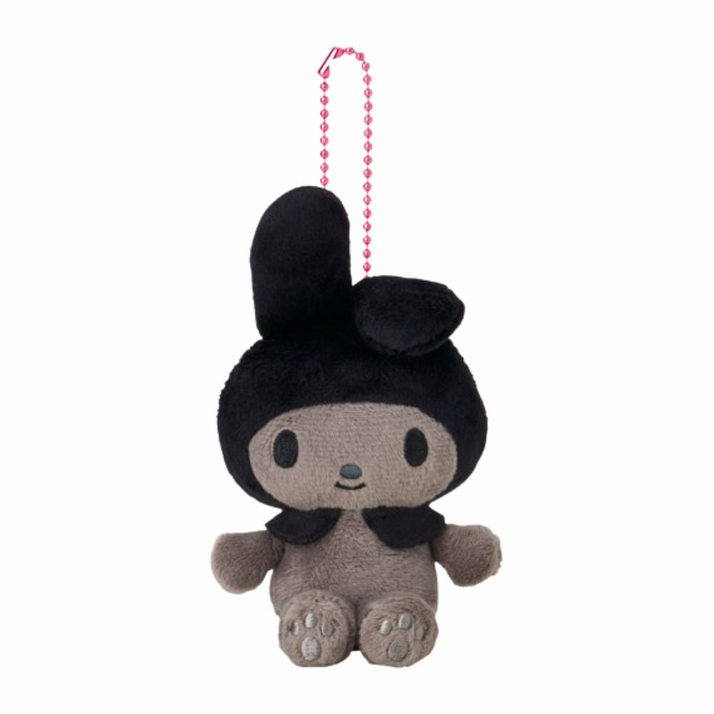 SANRIO Mascot Holder - My Melody : 50th Anniversary Sitting Black
