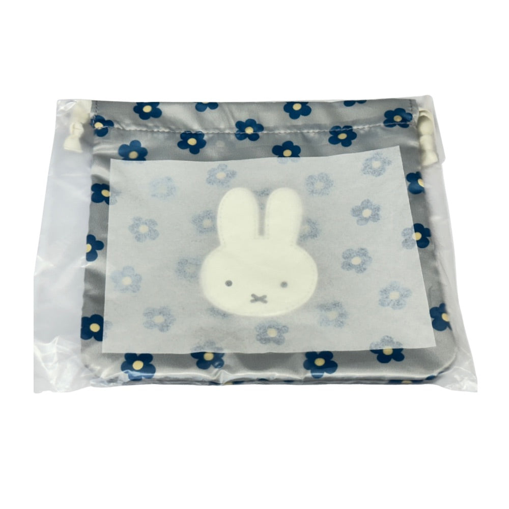 Miffy Bruna Flower & Mascot Wappen Drawstring-Blue