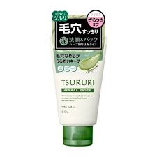 BCL Tsururi 2-Way Herbal Paste Face Wash 120g