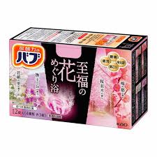 KAO Babu Blissful Hana Meguri Bath 12 Tablets