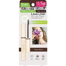 LOVE LINER All Lash Mask Long & Separate Waterproof MascaraBrown Black 6.5g