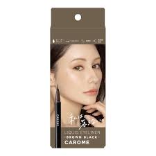 CAROME. Waterproof Liquid Eyeliner Brown Black 0.5ml