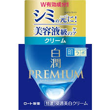 ROHTO Mentholatum Hada Labo Shirojyun Premium Deep Whitening Cream 50g