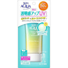 ROHTO Mentholatum Skin Aqua Tone Up UV Essence Limited Mint Green Sunscreens