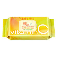 BCL Saborino 60s Vitamin C Morning Facial Mask 30Pcs