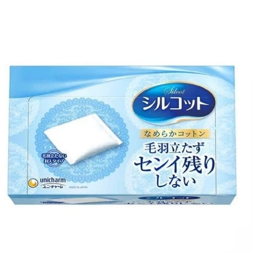 Unicharm Silcot Velvety Touch Cotton pad 82pcs