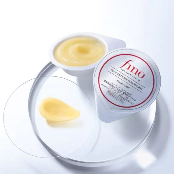 SHISEIDO Fino Premium Touch Concentrate Serum Shot Hair Mask 10g × 8 packs