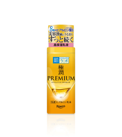 ROHTO Hadalabo Gokujyun Premium Hyaluronic Milk Lotion 140ml
