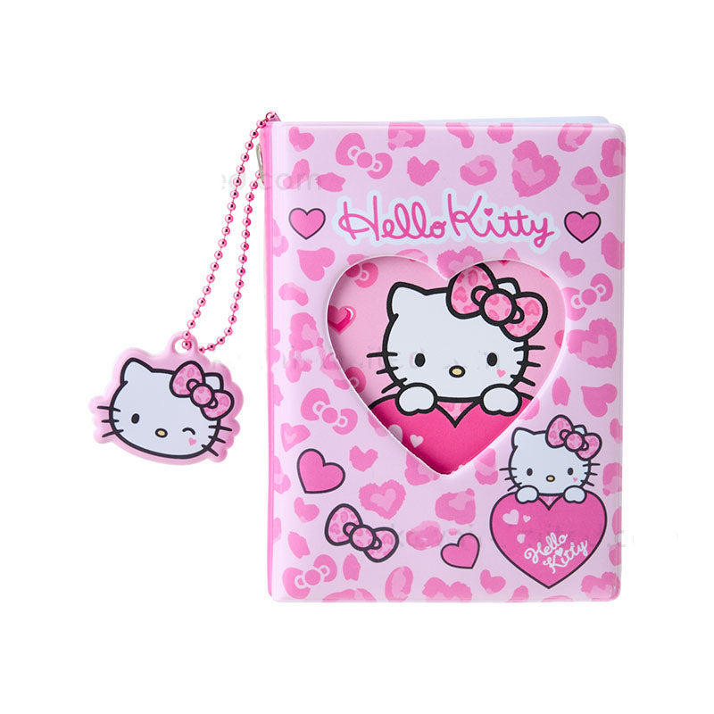 SANRIO 90s Collect Card Album - Hello Kitty / Gogo Gal Collection Leopard Pink