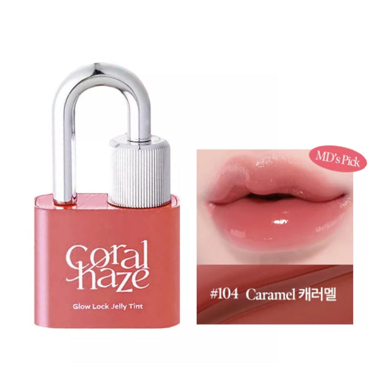 CORALHAZE Glow Lock Jelly Tint #104 Caramel 4g