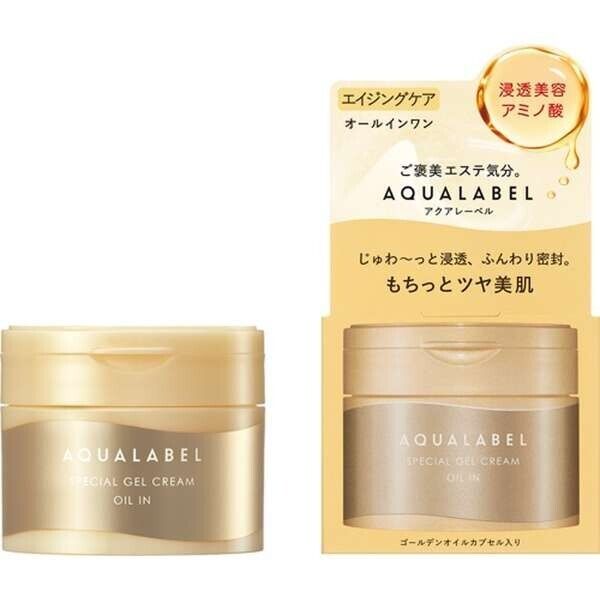 SHISEIDO AQUALABEL Special Gel Cream EX Oil In All in one Cream 90g