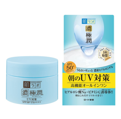 ROHTO Hadalabo Gokujyun UV White Gel SPF50+ PA++++ 90g