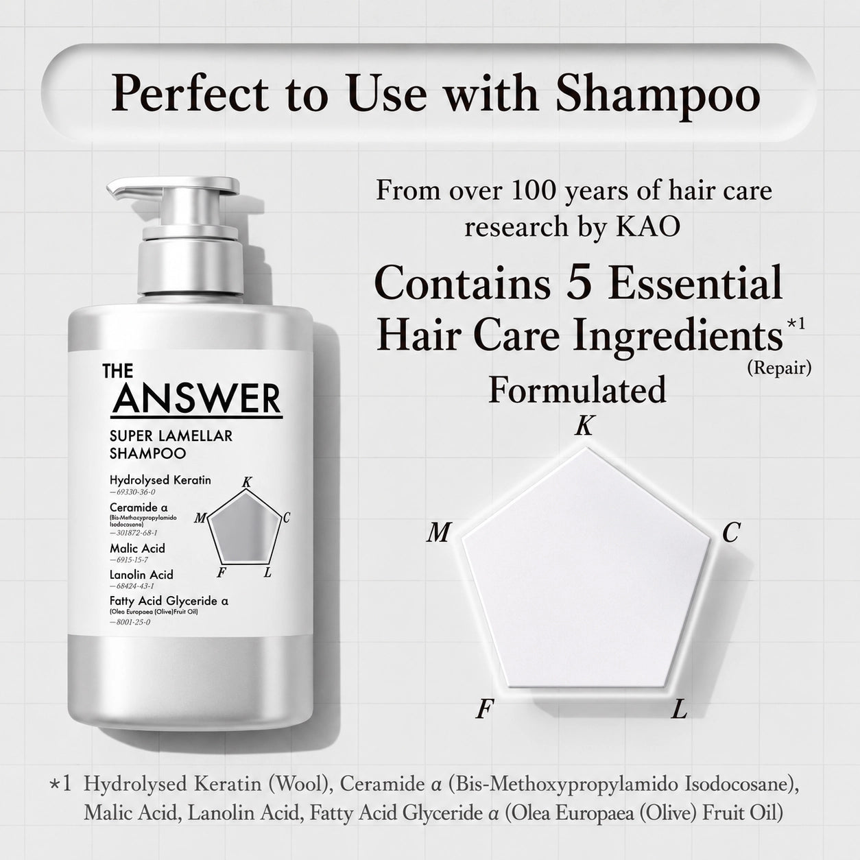 THE ANSWER Super Lamellar Shampoo 400ml